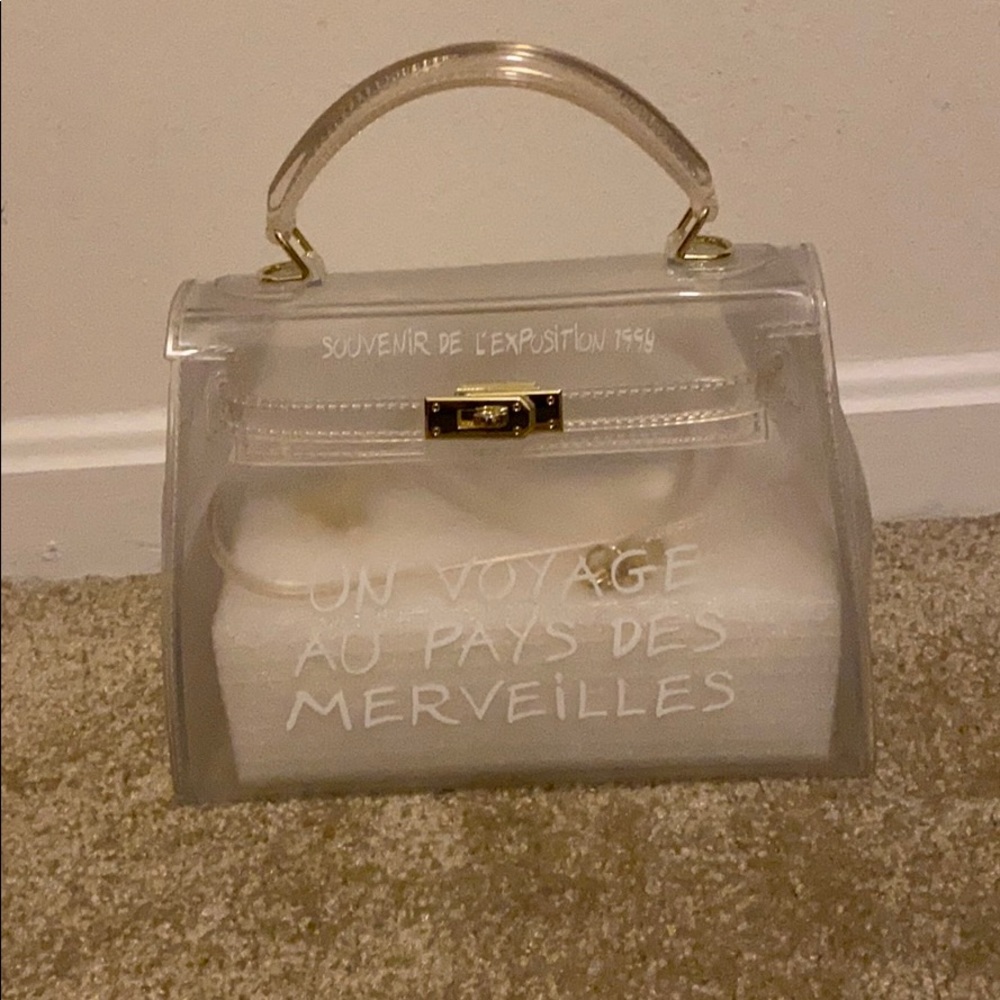 PVC Top Handle Bag